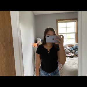 Black Hollister shirt